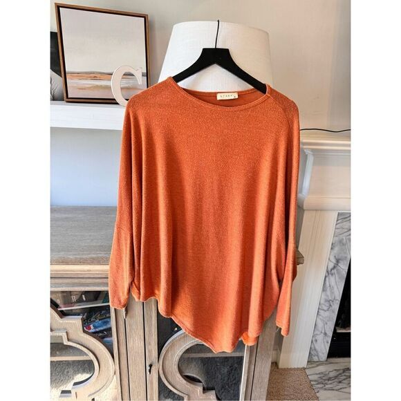 STARK X Orange Asymmetrical Top Size XSmall - Picture 2 of 9